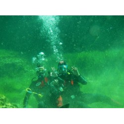 Buceo de altura. Alto Tajo. Guadalajara.